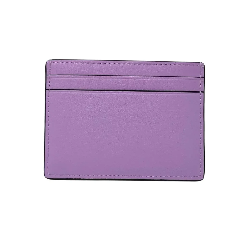 NWT Kate Spade Lavender Frost Smooth Leather Slim Card Holder Wallet $89
